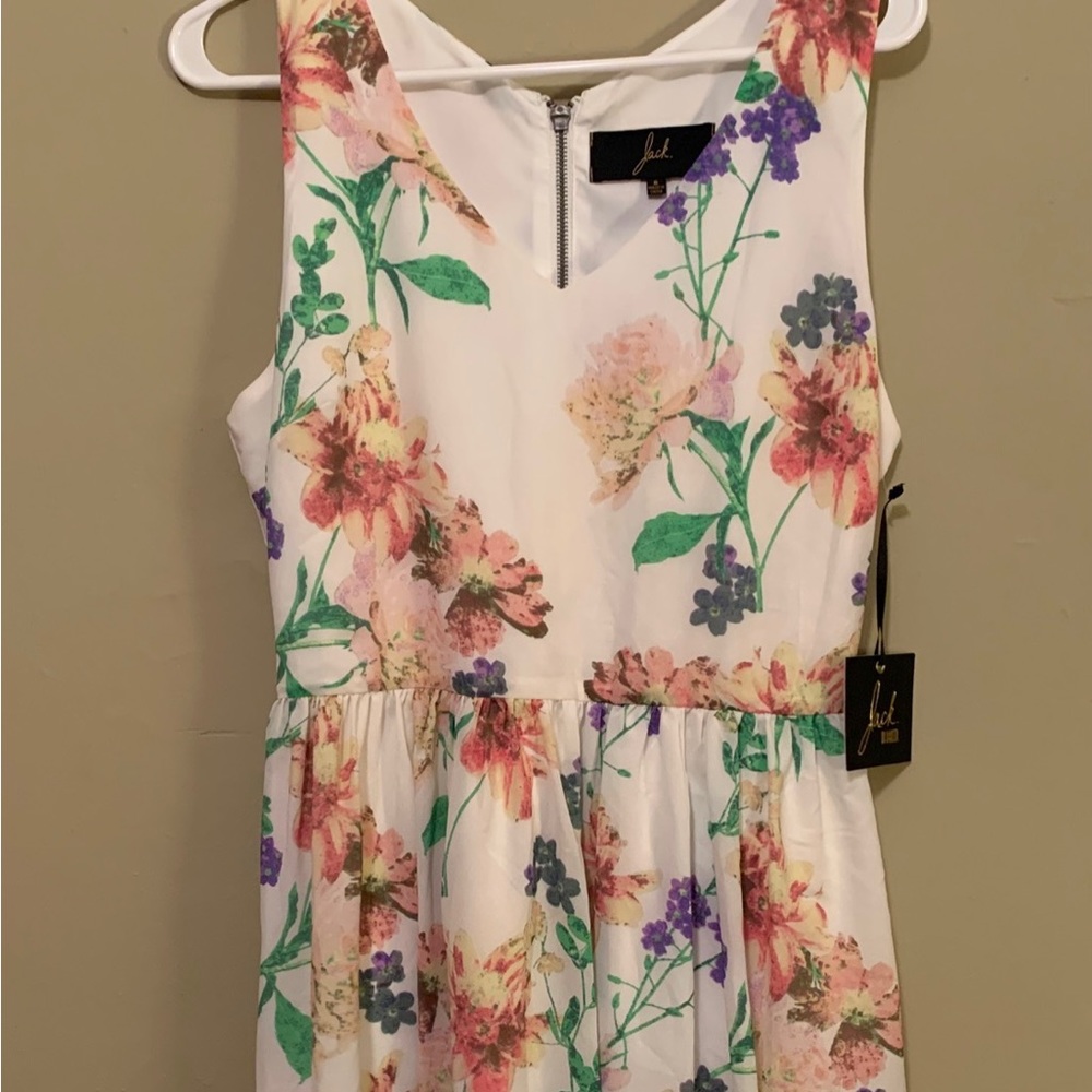 Jack by BB Dakota Polyester Floral Dress, Size 6 New with tag